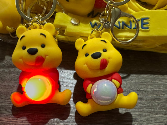 Keychain LED Pooh